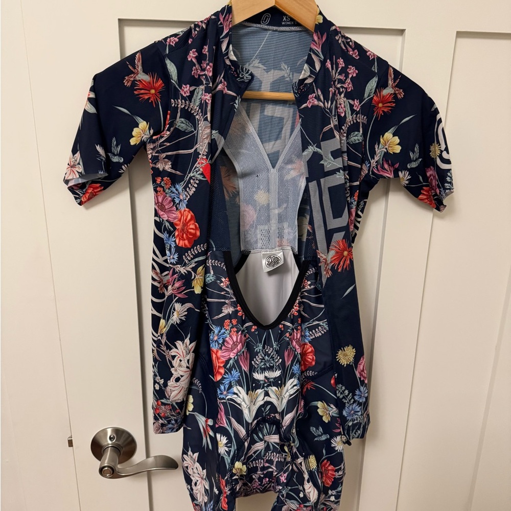 Ostroy x NYC Velo Floral Cycling Jersey and Bibs
